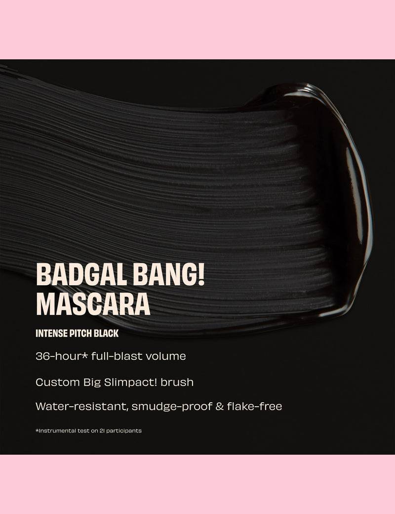 Benefit Badgal Bang volumising mascara travel size mini 4g - British product