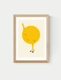 East End Prints Belly Rub framed art - British product