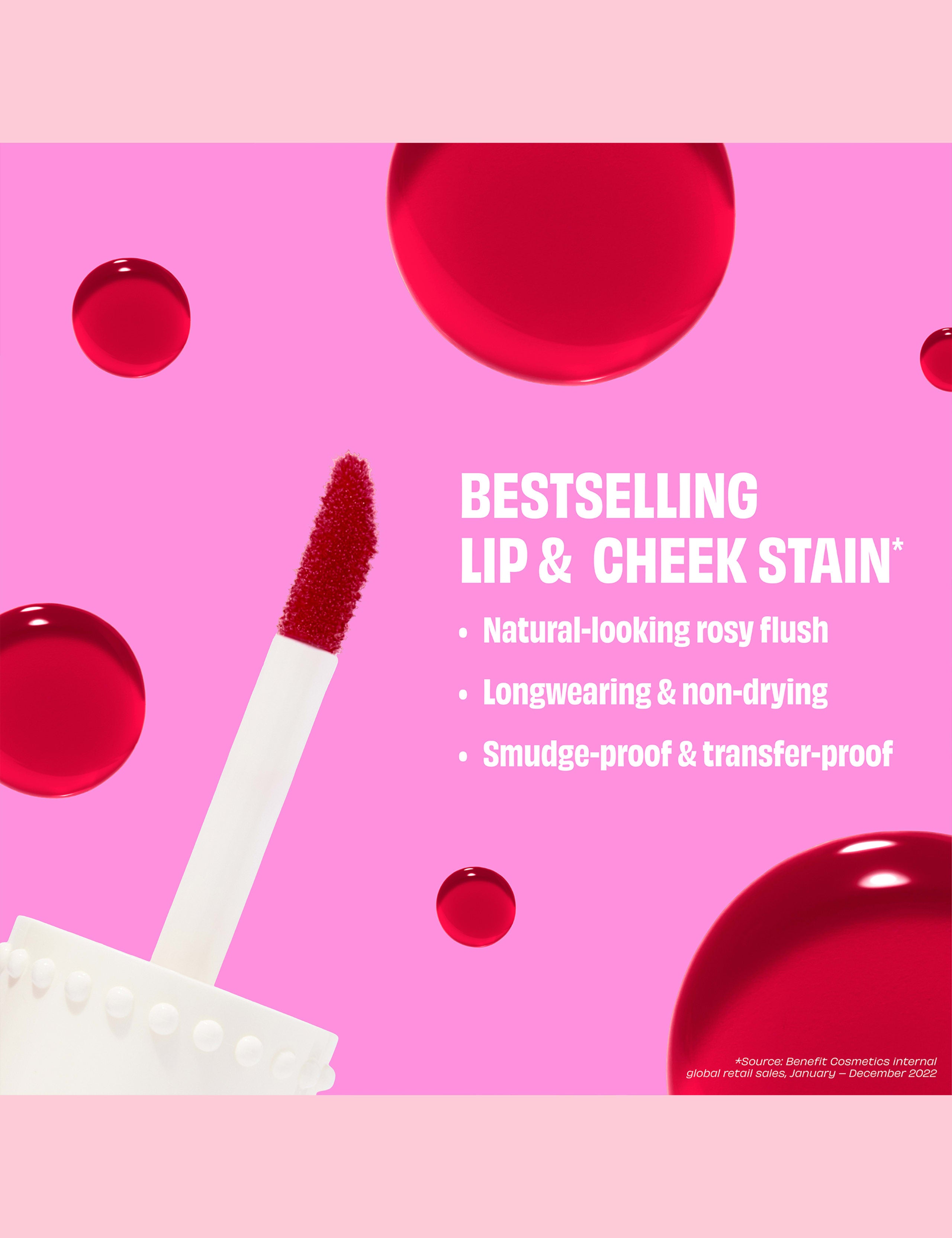 Benetint rose-tinted lip stain 6ml - British product
