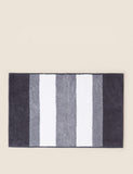 Bobble striped bath mat - British product
