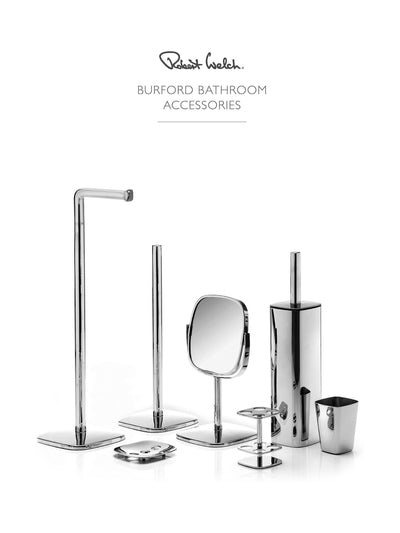 طبق صابون Robert Welch Burford من الفولاذ المقاوم للصدأ من ملحقات الحمام