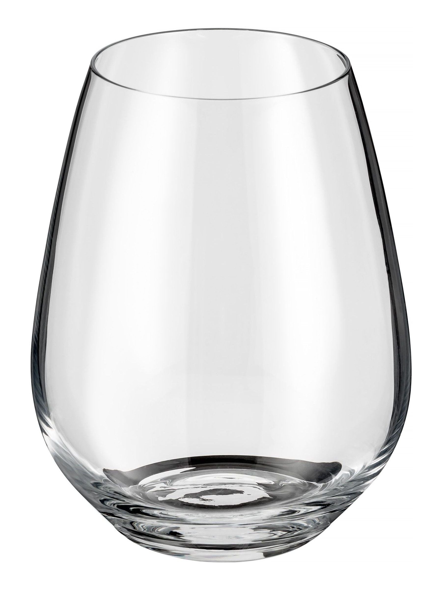 Judge clear crystalline stemless wine glasses 400ml 4 pack, UK version
