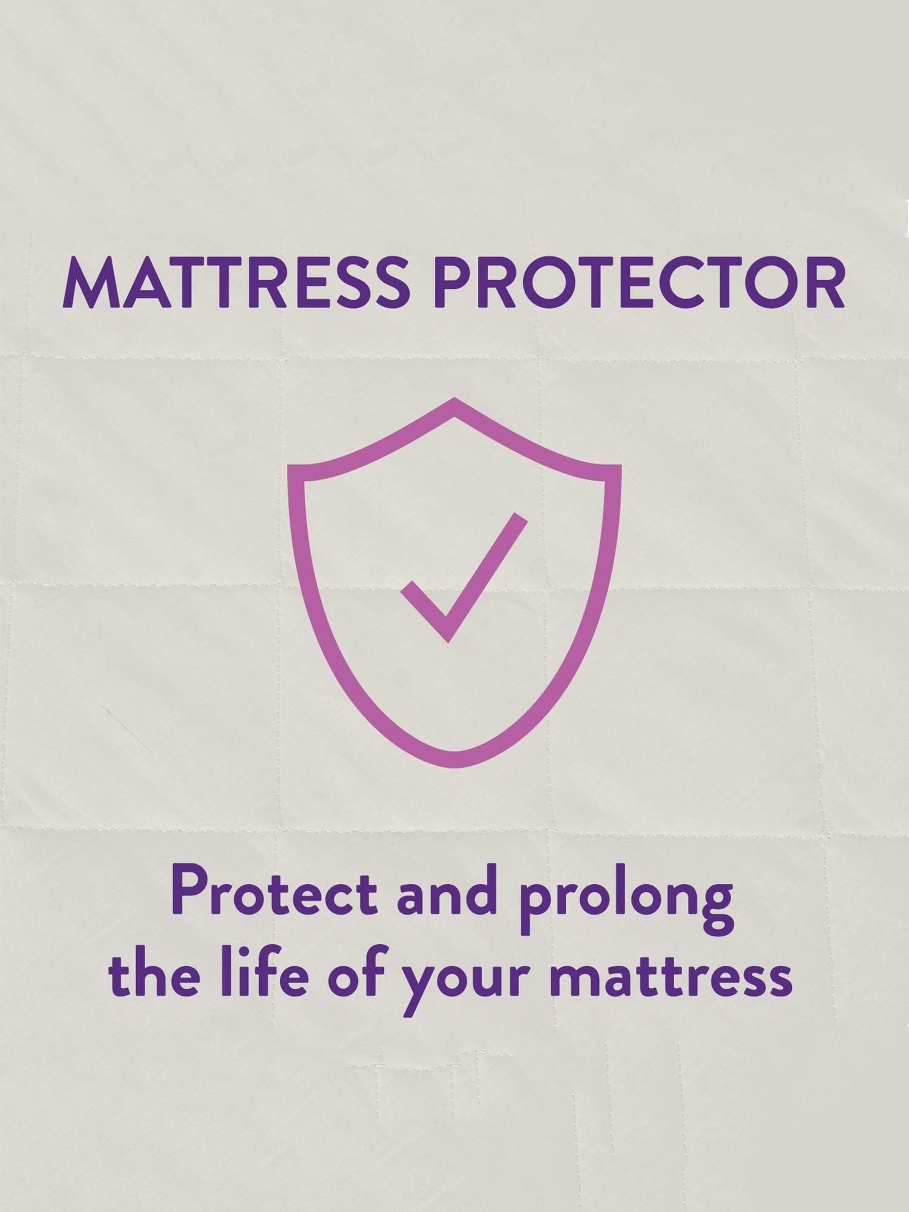 Slumberdown White Cosy Nights mattress protector (British brand)