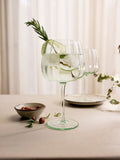 Laura Ashley Set of 4 Green gin glasses
