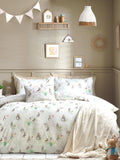 Peter Rabbit natural classic watercolour duvet cover and pillowcase set, imported from the UK