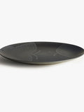 Kew Gardens Black Living Jewel stoneware charger plate 32cm, UK version