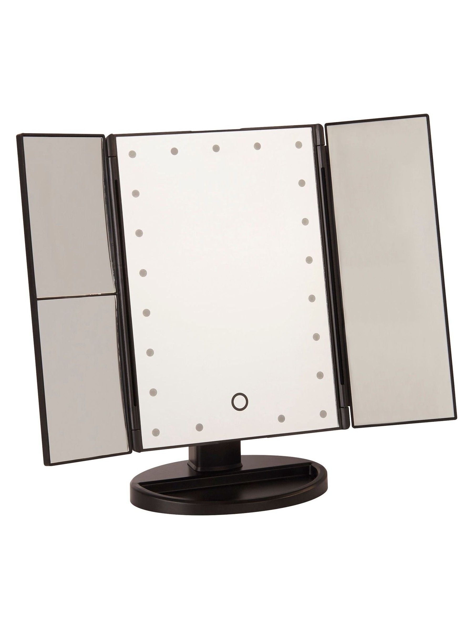 Searchlight Black Queen TriFold Mirror