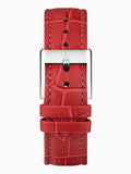 Accurist red rectangular analogue watch - British product
