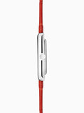 Accurist red rectangular analogue watch - British product