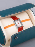 Accurist red rectangular analogue watch - British product