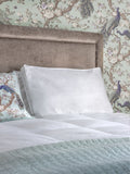 Laura Ashley white medium back sleeper luxury pillow, UK version
