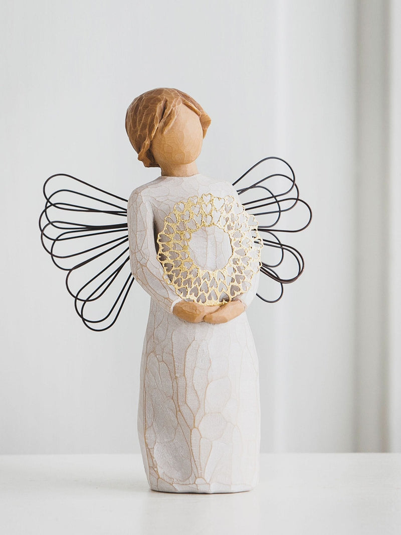 Willow Tree Cream Sweetheart Ornaments Figurine