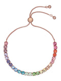 Ted Baker Rose Gold Crystal Slider Bracelet (British brand)