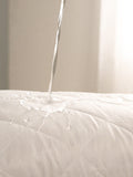 Slumberdown Teflon 35cm Depth White Mattress Protector