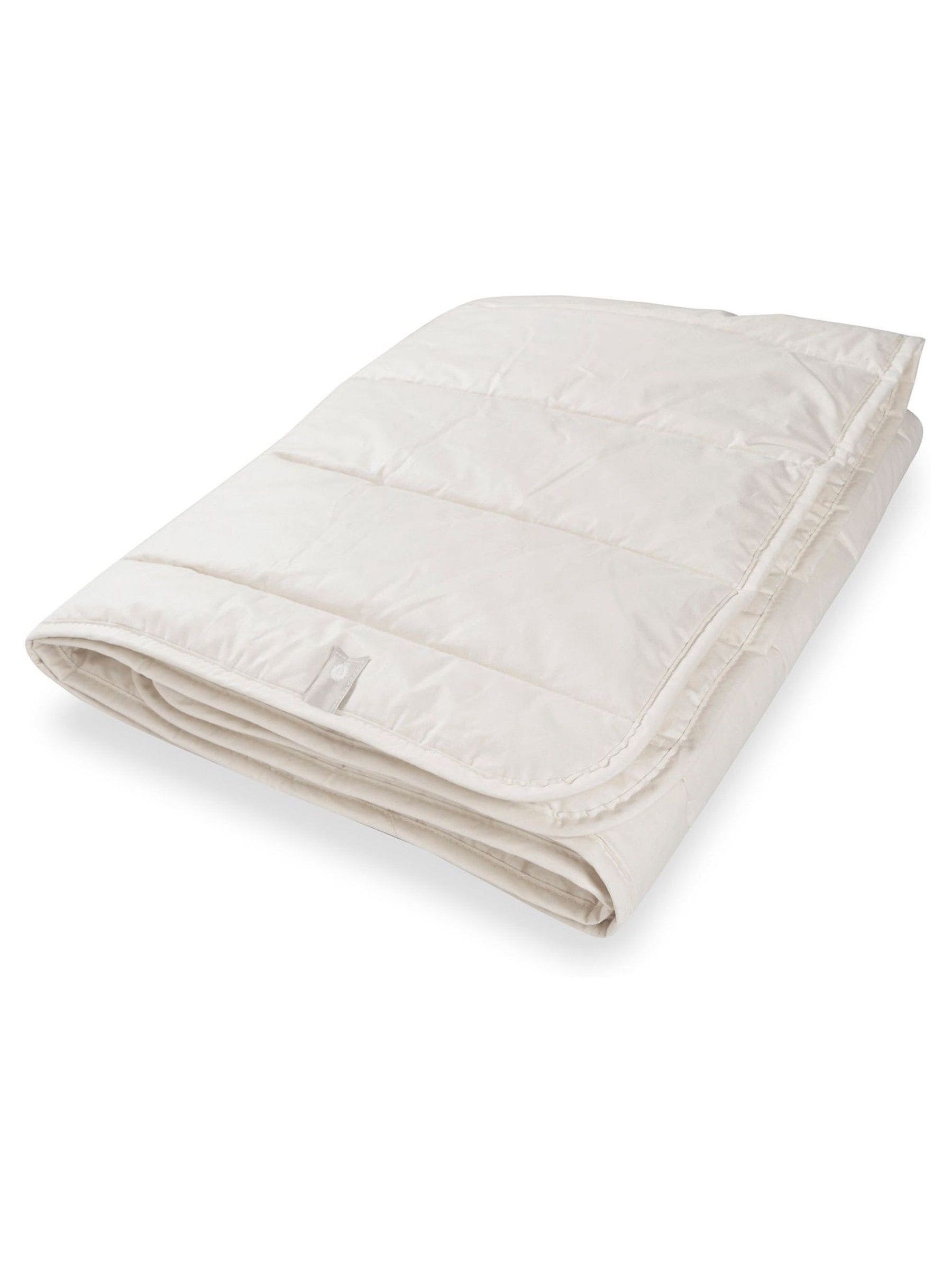 The Little Green Sheep 4 Tog cot bed wool duvet 120 x 140cm (British brand)