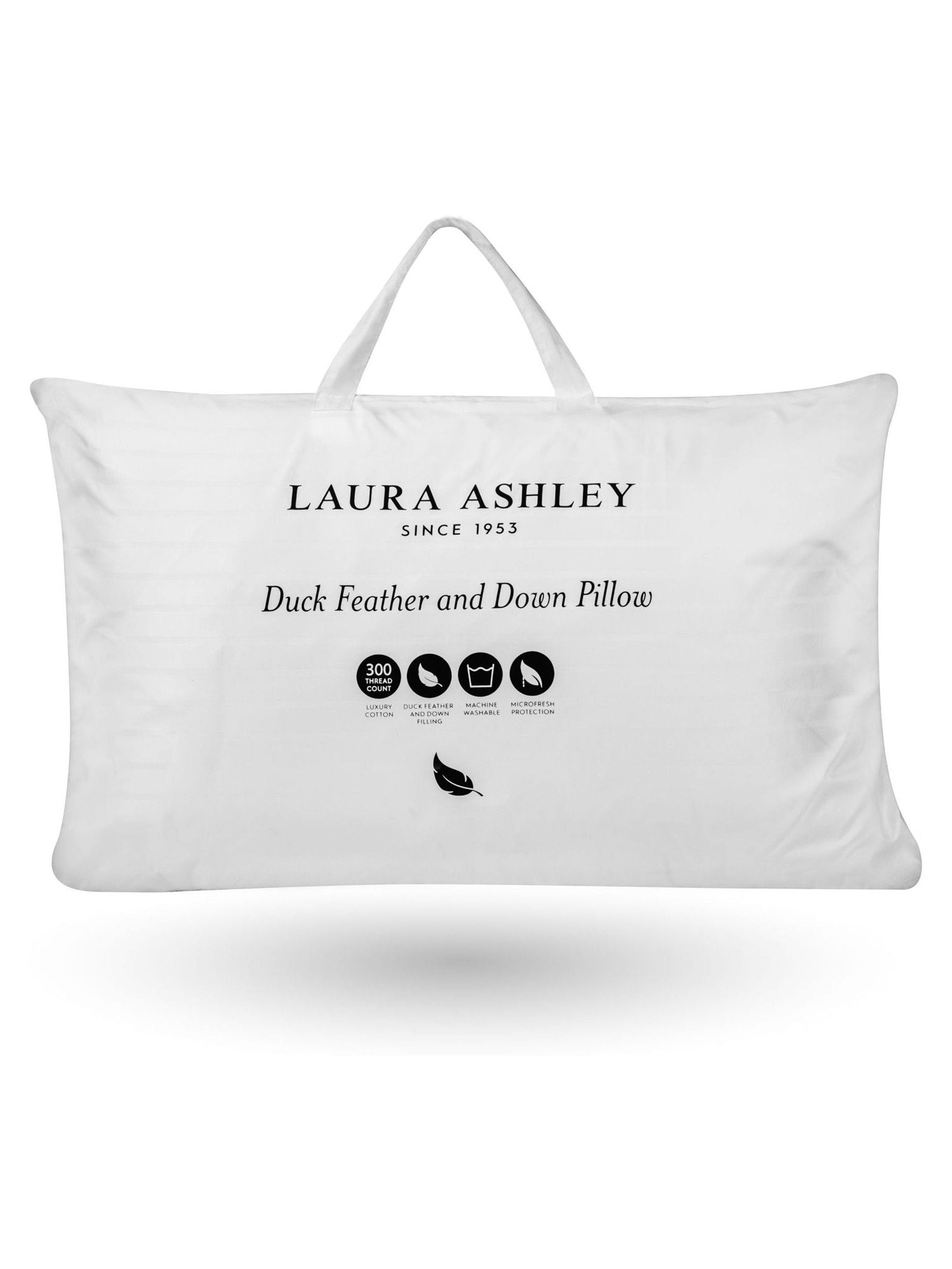 Laura Ashley White Down pillow, UK version