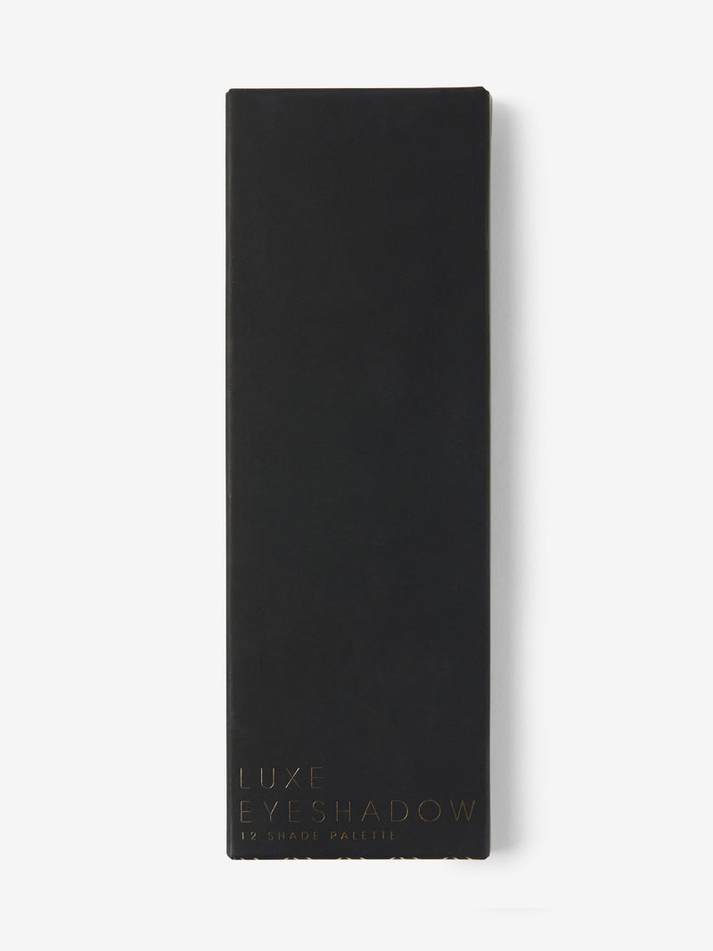 12 Shade Luxe Eyeshadow Palette (British brand)