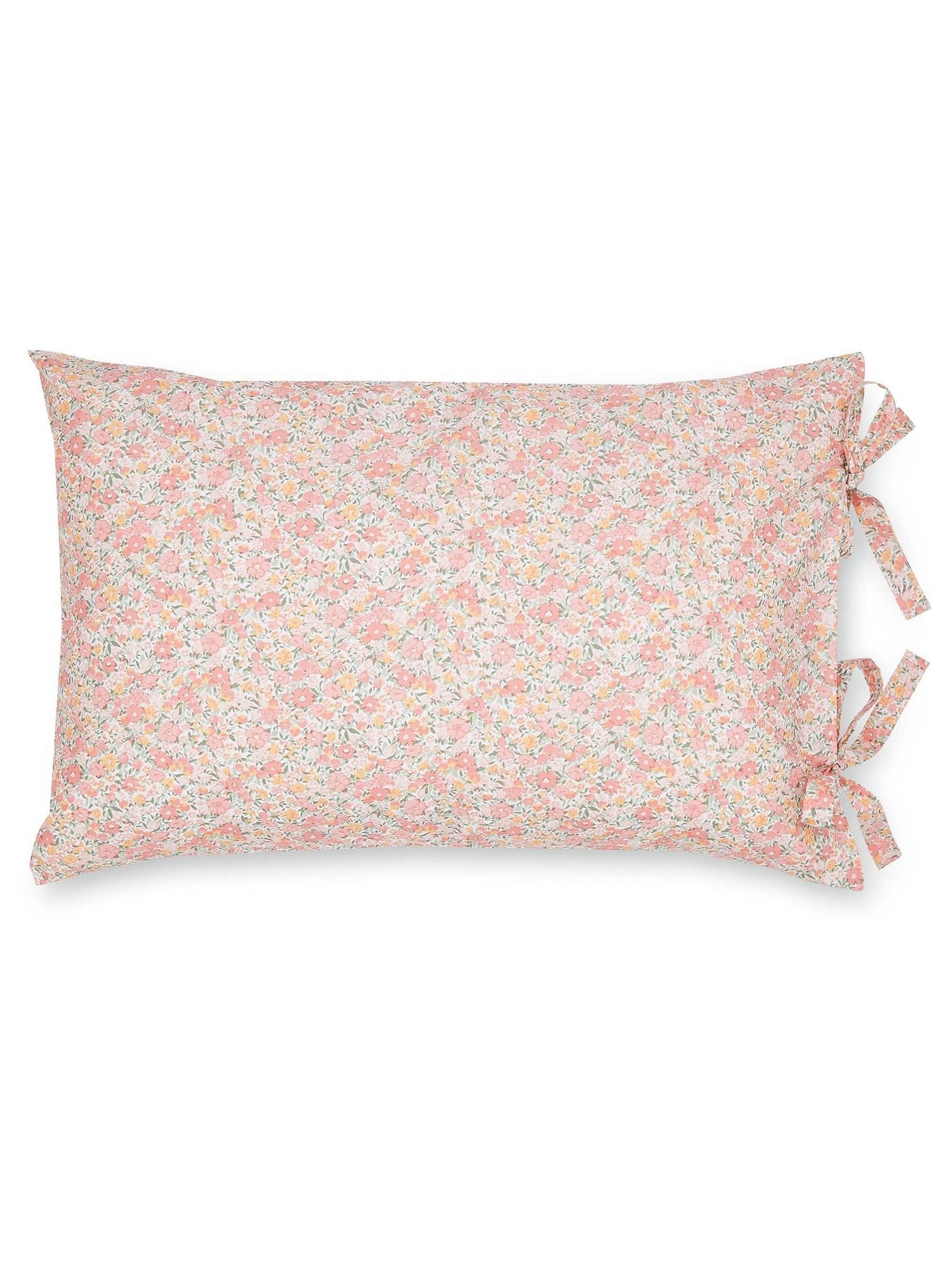 Laura Ashley Pink Coral Loveston duvet cover and pillowcase set, UK version