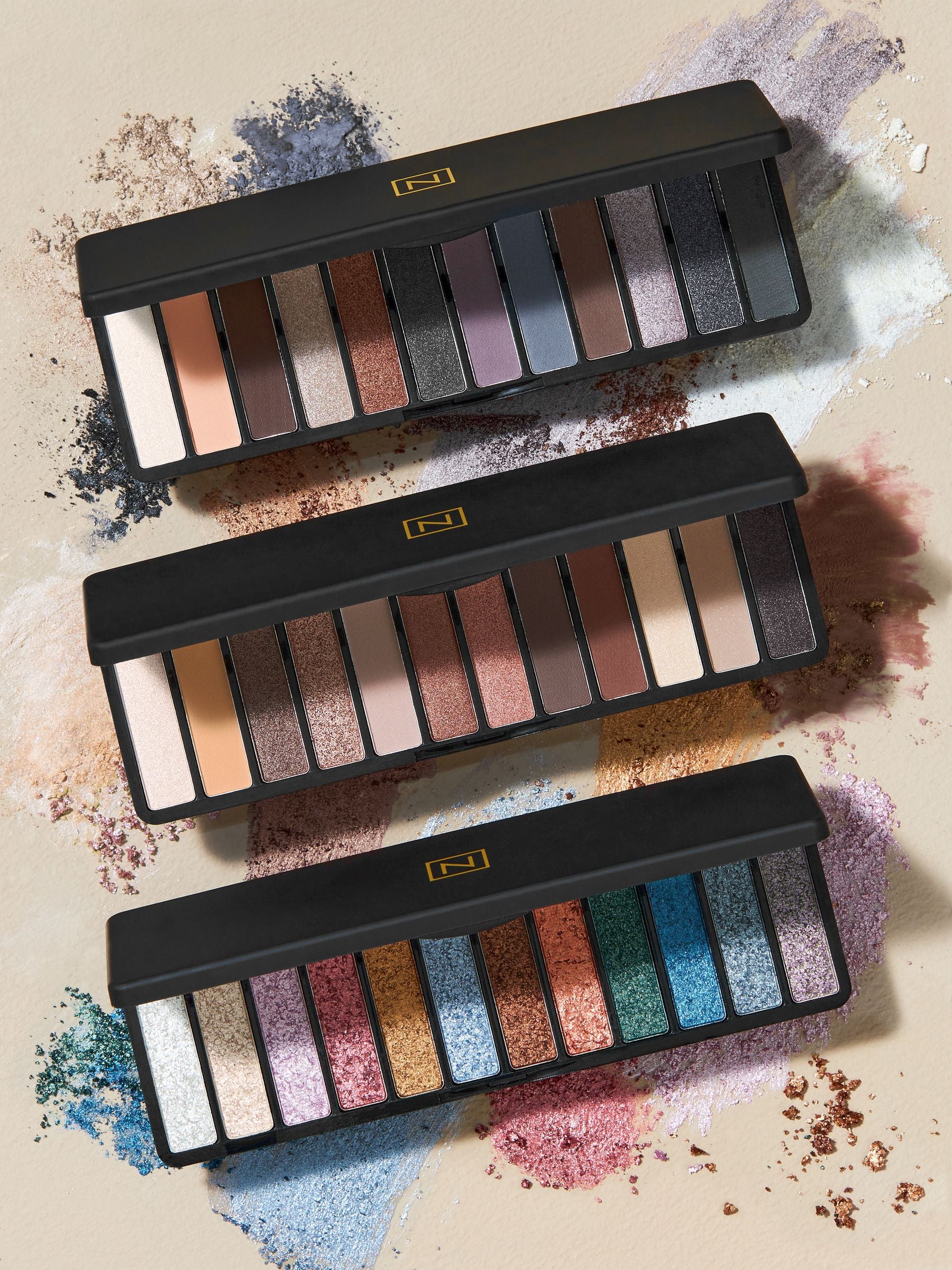 12 Shade Luxe Eyeshadow Palette (British brand)