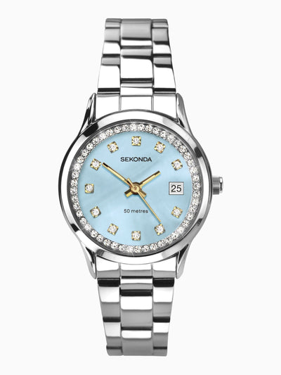 Sekonda Blue Stainless Steel Bracelet Watch 27mm