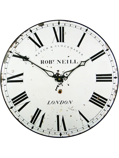 Neill of London Brookpace Lascelles Cream Open Faced Wall Clock 36cm
