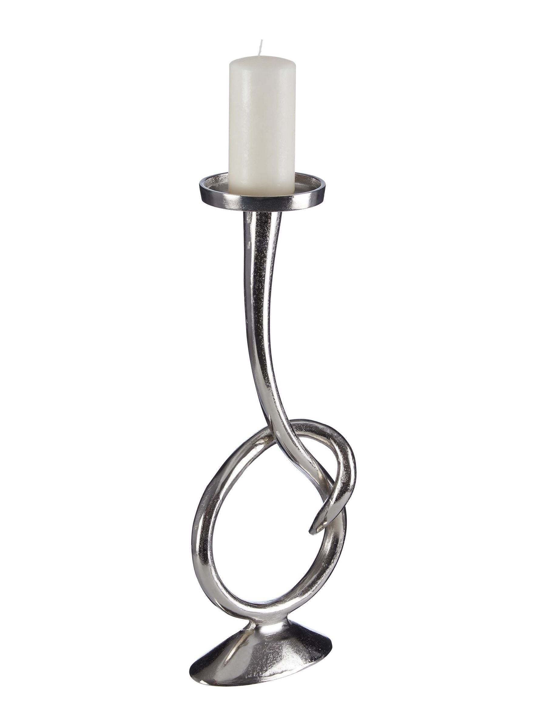 Fifty Five South White Twist Candle Holder - British product