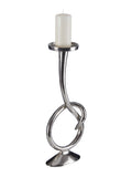 Fifty Five South White Twist Candle Holder - British product