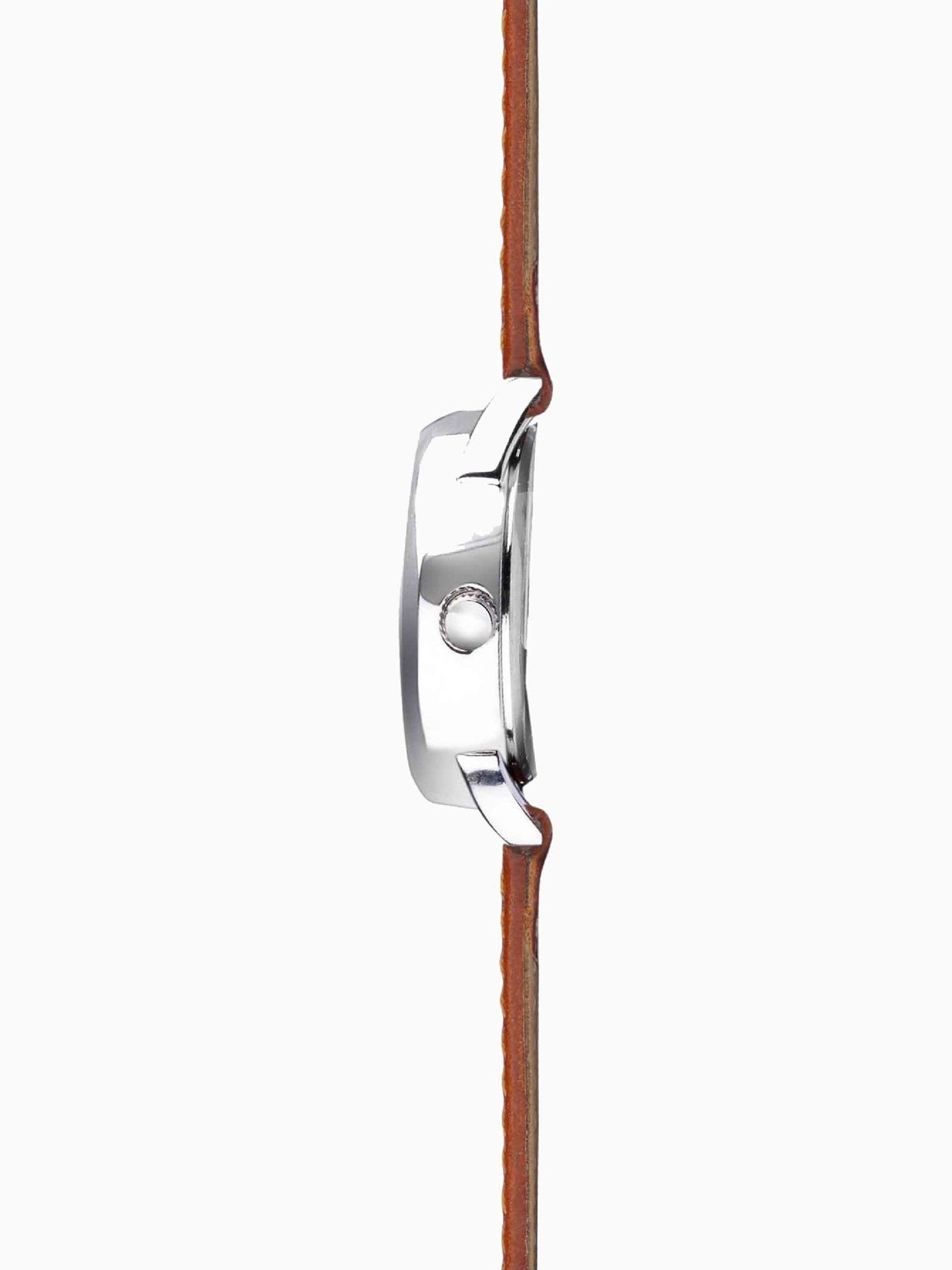 Sekonda White Harley Leather Strap Watch