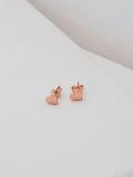 Ted Baker heart stud earrings (British brand)