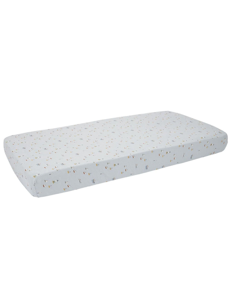 Little Dutch Blue Sailors Bay bassinet sheet, UK version