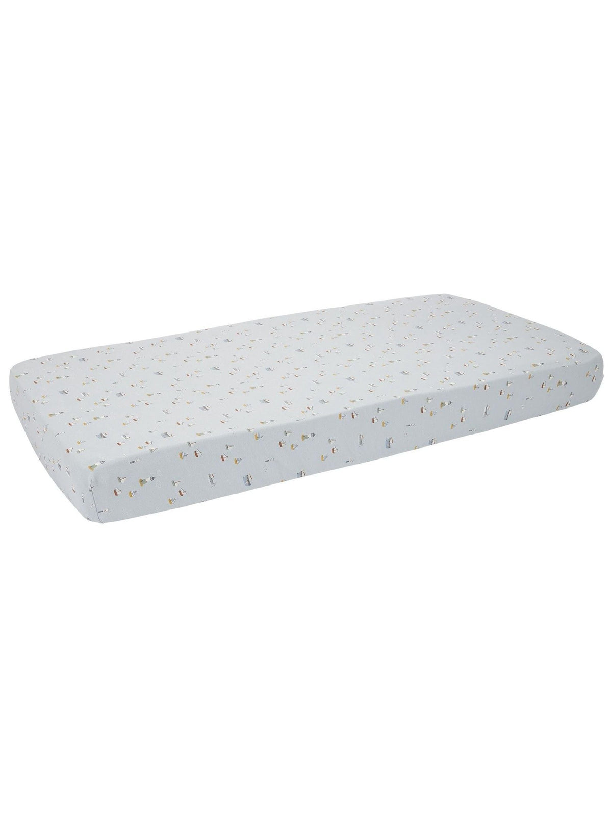 Little Dutch Blue Sailors Bay bassinet sheet, UK version