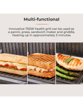 Tower Silver Panini Grill 750W (British brand)