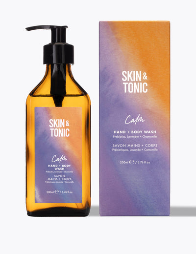Skin & Tonic Calm Hand & Body Wash with Lavender and Roman Chamomile 200ml