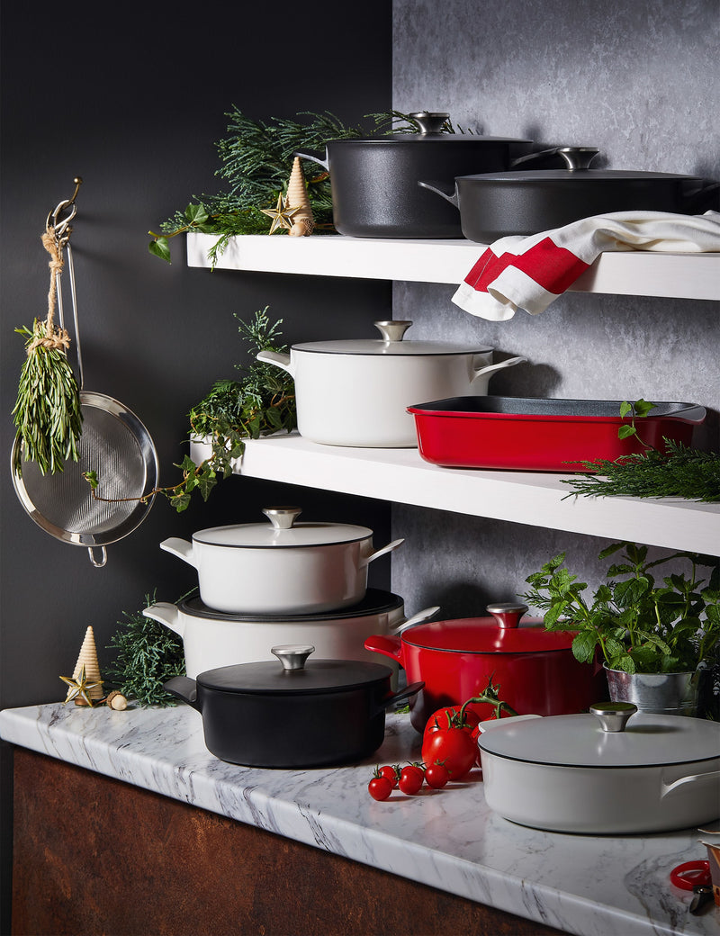 Cast aluminium casserole dish 7L - British product