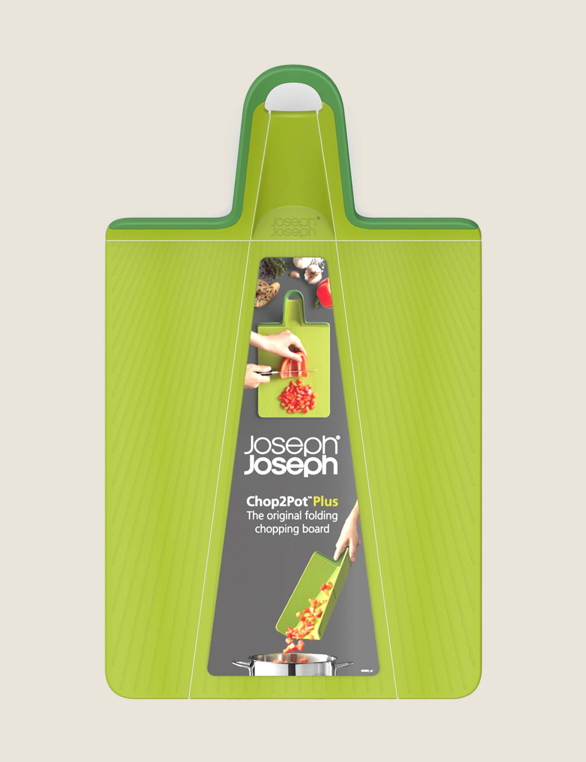 Joseph Joseph Chop2Pot Plus chopping board Medium - British product