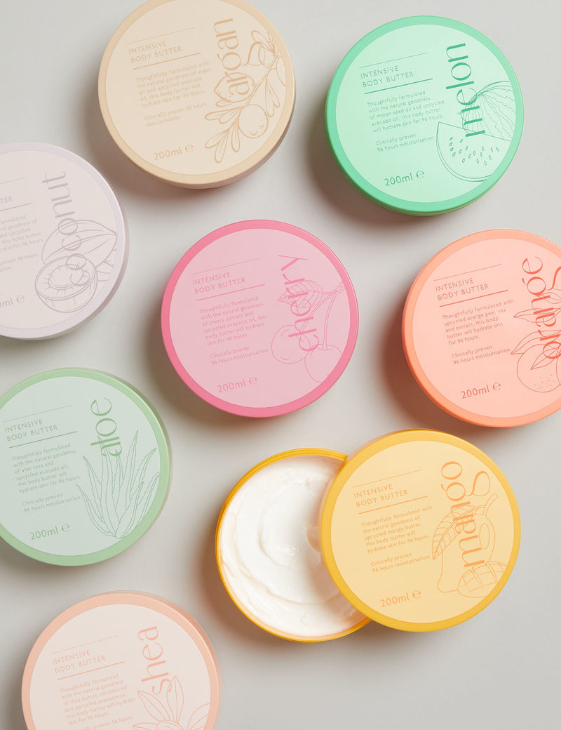 Burst Bodycare Coconut body butter 200ml - British product