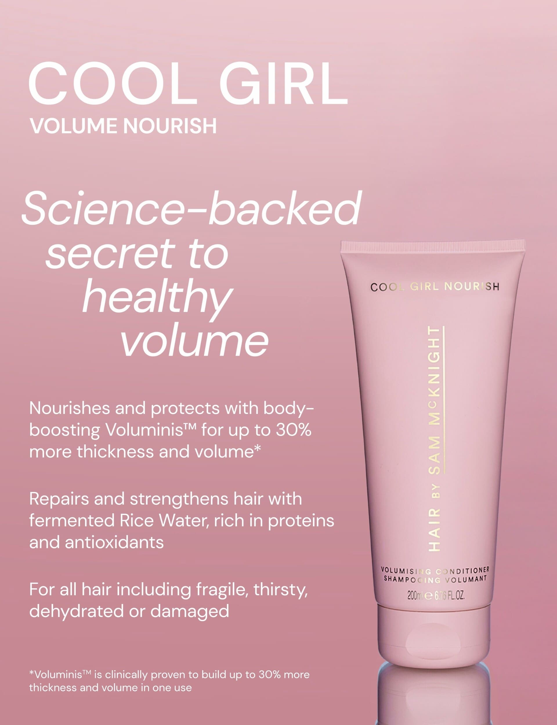 Sam McKnight Volume Nourish conditioner 75ml - British product