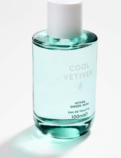 Cool Vetiver Eau De Toilette Fragrance 100ml