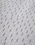 Cotton blend spotty reversible bedding set - British product