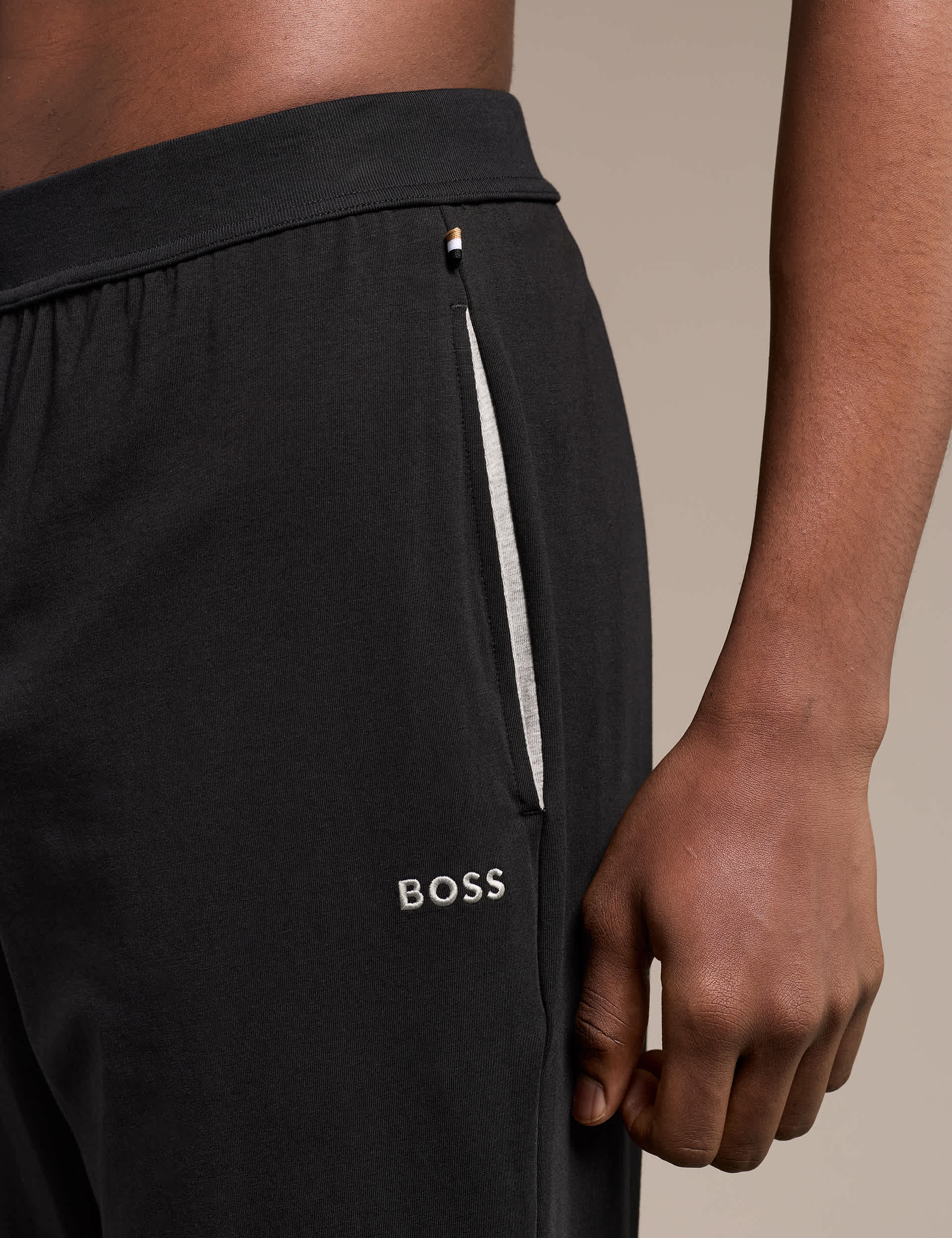 BOSS Cotton Rich Cuffed Joggers - British product