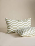Cotton rich geometric bedding set - British product