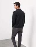 Autograph cotton-rich half zip sweatshirt - British product