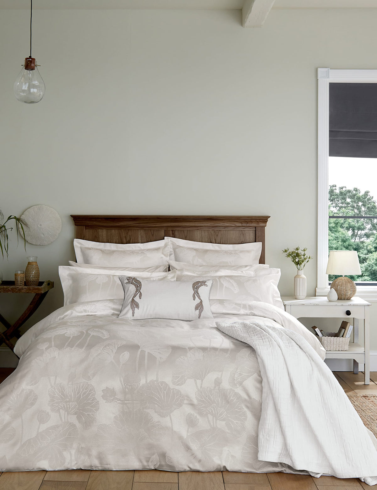 Cotton Rich Lotus Leaf Duvet Cover - British product