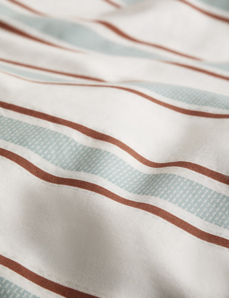 Single striped bedding set - British product