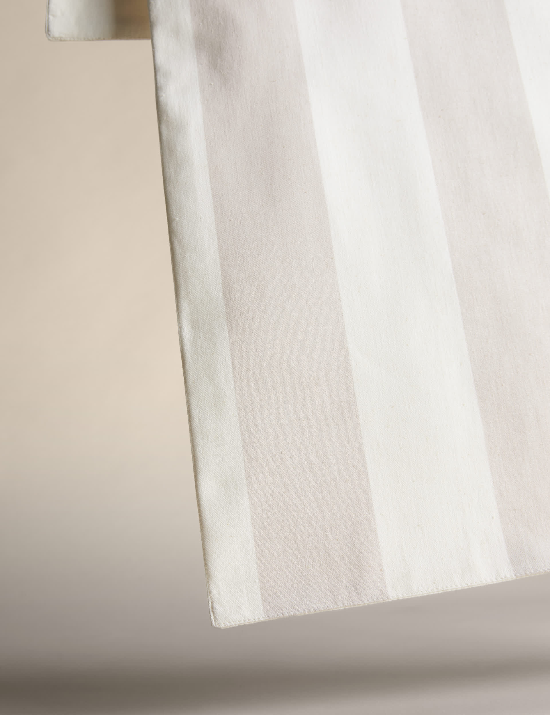 Cotton Rich Striped Table Runner