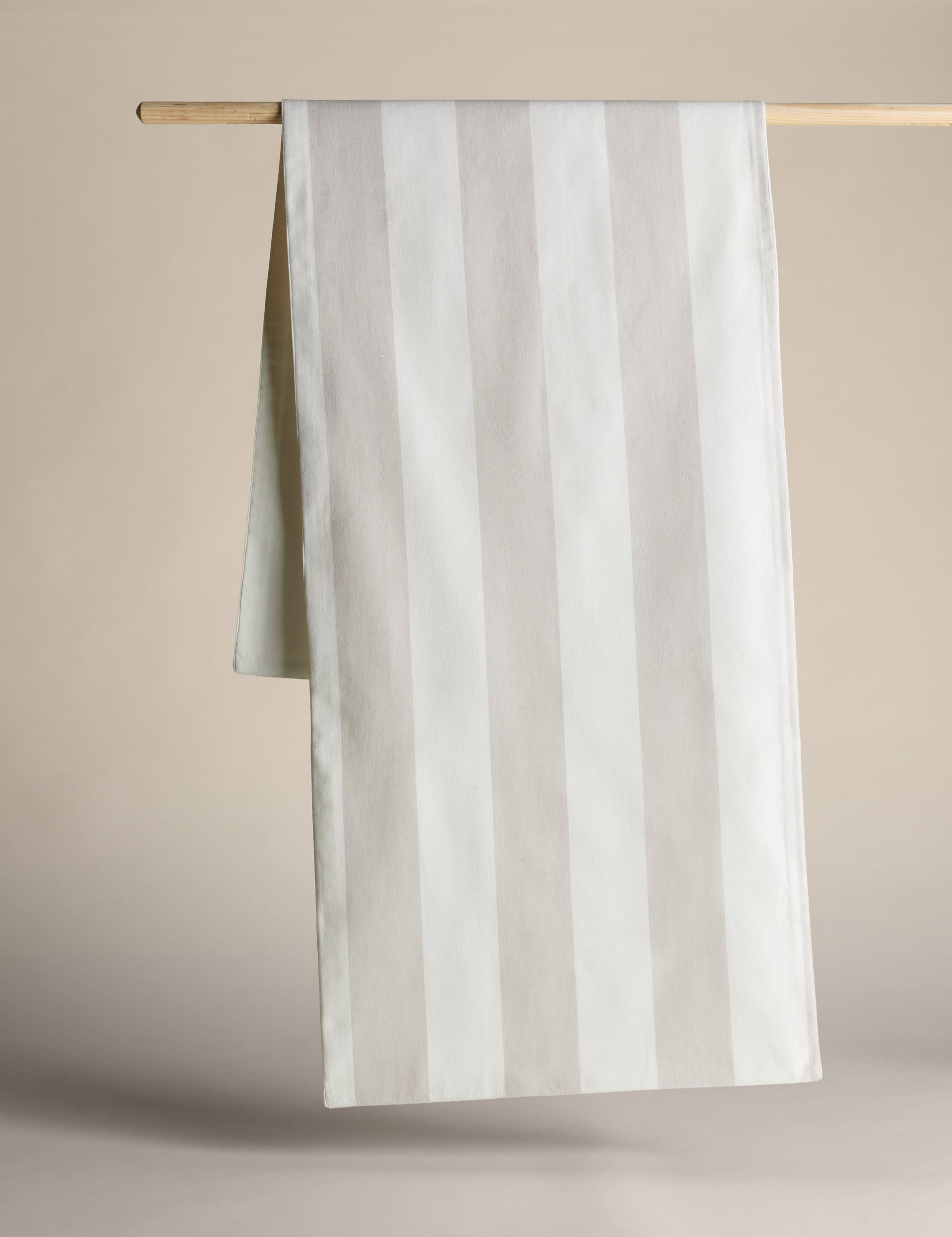 Cotton Rich Striped Table Runner