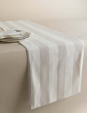 Cotton Rich Striped Table Runner