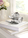 Silver Decorative Flower Ornament