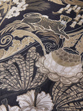 Laurence Llewelyn-Bowen Black Suburban Jungle duvet cover and pillowcase set, UK version