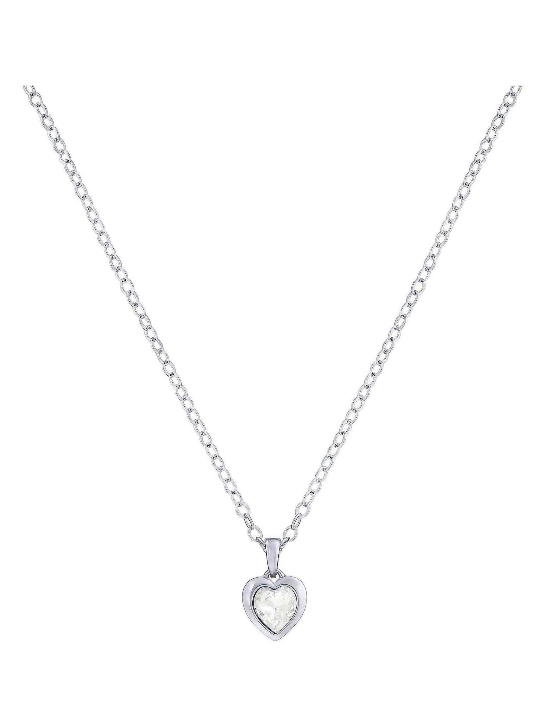 Ted Baker crystal heart pendant necklace, UK version